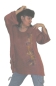 Preview: ASYMMETRISCHE HANDGEMALTE BLUSE N5