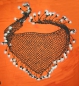 Preview: FETISCH LEDERKLEID MIT SCHAL UND TASCHE