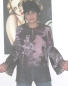 Preview: HANDGESTRICKTES LEDERJACKE  IN PATCHWORKLOOK