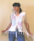 Preview: HANDGEMALTES BLUSE 1