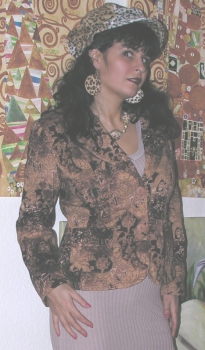 BLAZER IN FLORAL LOOK N1