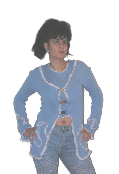 ROMANTISCHES TOP MIT JACKE