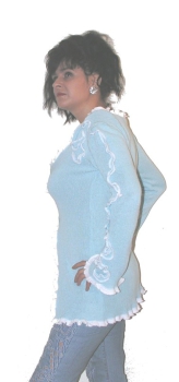 ROMANTISCHES TOP MIT JACKE N3