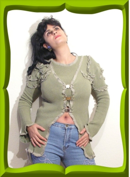 ROMANTISCHES TOP MIT JACKE N4