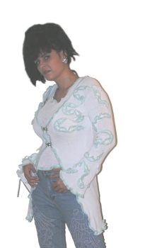 ROMANTISCHES TOP MIT JACKE N1