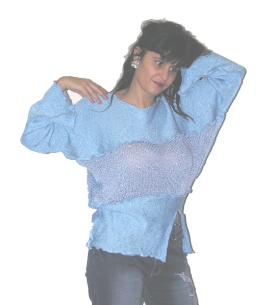 SEXY PULLOVER TYP PONCHO