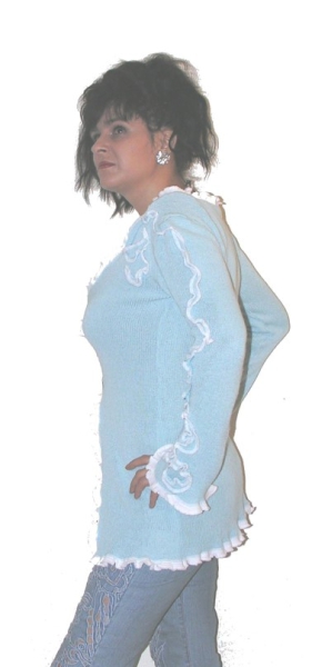 ROMANTISCHES TOP MIT JACKE N3