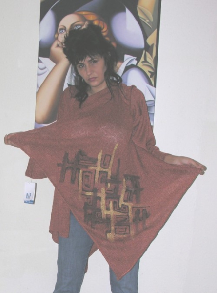 ASYMMETRISCHE JACKE IN LAGENLOOK  XXXl