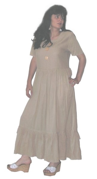 ELEGANTE KLEID MIT FRANSEN