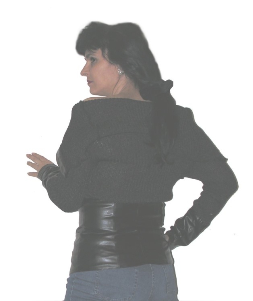EXTRAVAGANTER FETISCH JACKE
