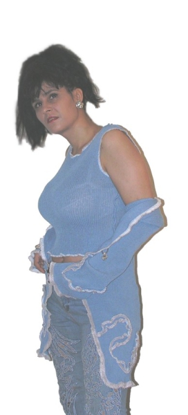 ROMANTISCHES TOP MIT JACKE