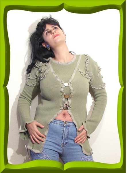 ROMANTISCHES TOP MIT JACKE N4