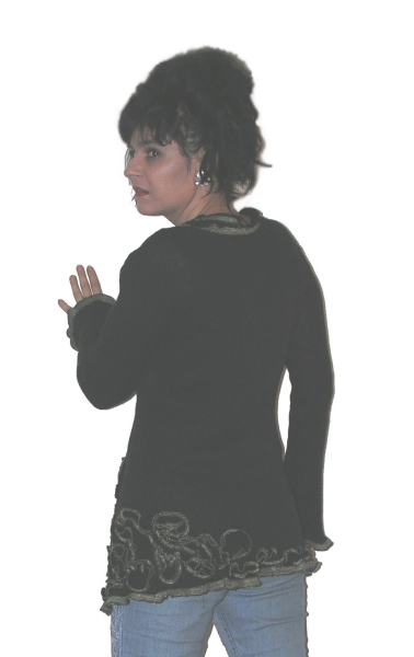 ROMANTISCHES TOP MIT JACKE N2
