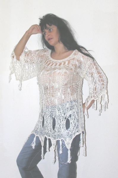 ASYMMETRISCHE BLUSE - TRAUMHAFT