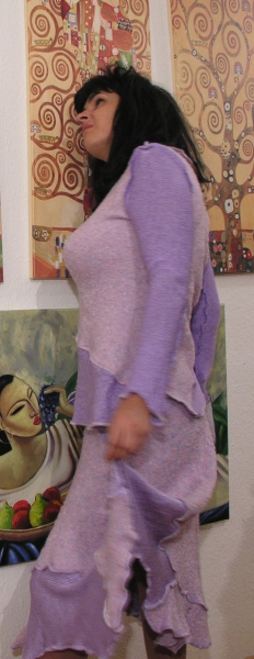 KOSTÜM BOUCLE  - PATCHWORK