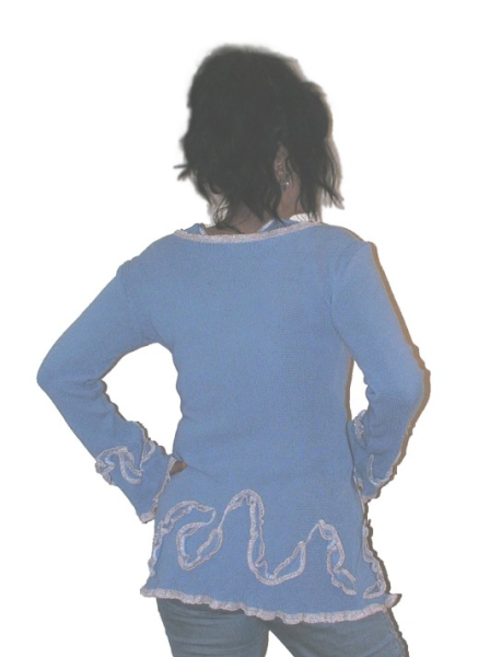 ROMANTISCHES TOP MIT JACKE