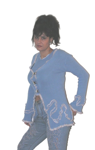 ROMANTISCHES TOP MIT JACKE